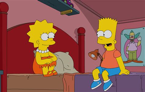A future tale of Springfield's most unlikely couple. Bart discovers a profitable glitch in an online game; Marge and Maggie discover paradise. Coach Moe recruits the world's greatest brawlers to teach Nelson the art of hockey goonery. The story of the rise and fall of the Simpson family vlog is revealed.